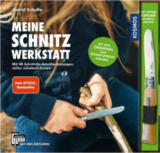 Meine Schnitzwerkstatt - mit Opinel Kinderschnitzmesser