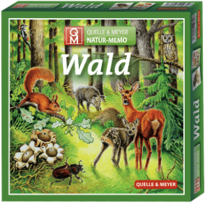 Natur-Memo: Wiese, Wald oder Quellen, Bäche, Flüsse - Wald