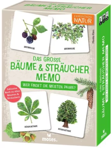 Expedition Natur - Das große Bäume & Sträucher Memo
