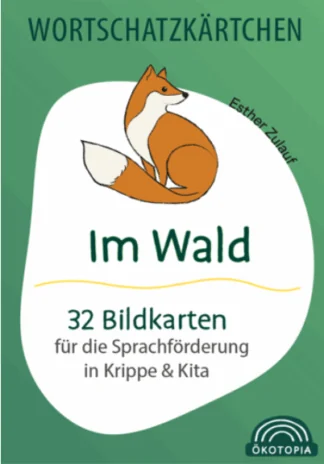 Wortschatzkärtchen: Im Wald
