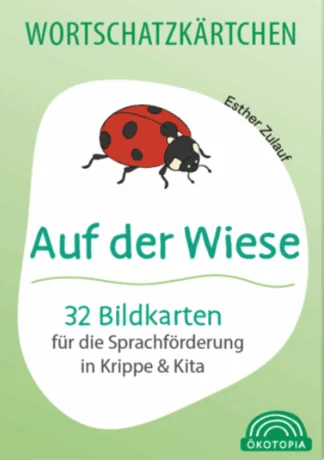Wortschatzkärtchen: Auf der Wiese