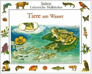 Lehrreiche Malbücher: Bäume und Sträucher, Nadelbäume, Laubbäume, Heilkräuter, Käfer, Feldfrüchte, Uferpflanzen, ..