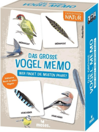 Expedition Natur - Das große Vogel Memo