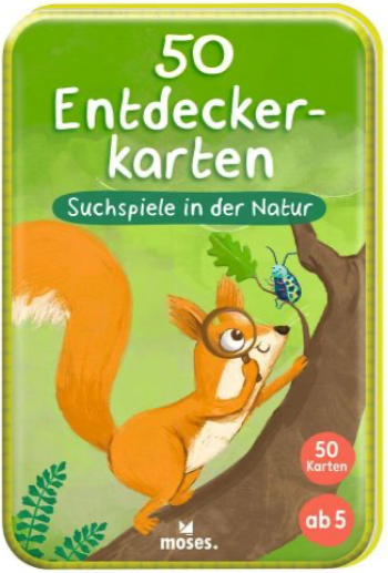 50 Entdeckerkarten - Suchspiele in der Natur