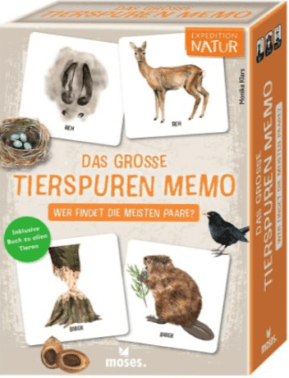 Expedition Natur - Das große Tierspuren Memo