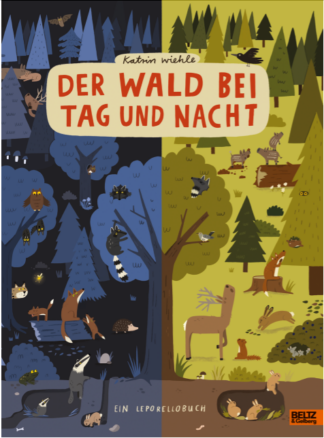 Der Wald bei Tag und Nacht